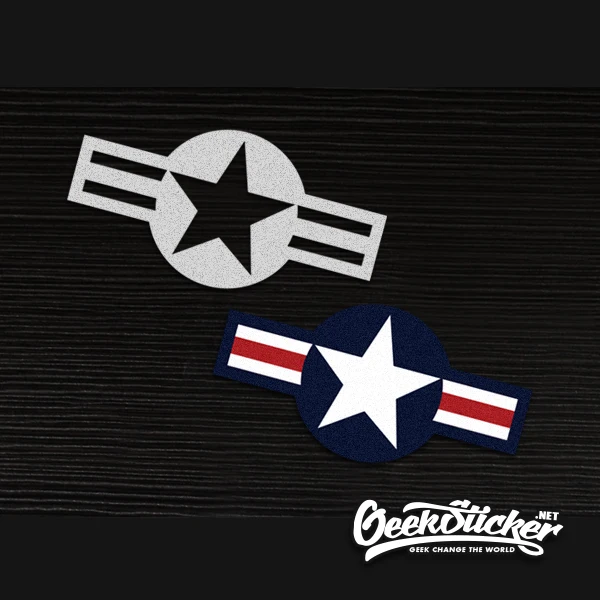 Waterproof Reflective 2type Car Styling Door Reflective US Air Force