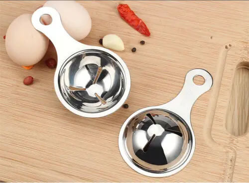Портативный стопорный стальной яичный белый желток фильтр разделитель инструмент для кухни кухонные инструменты для яиц
