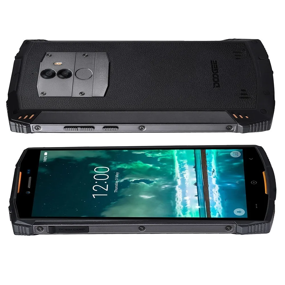 DOOGEE S55 rugged shockproof mobile phone android 8.0 5500mAh 4GB RAM 64GB ROM MTK6750T Octa Core 4