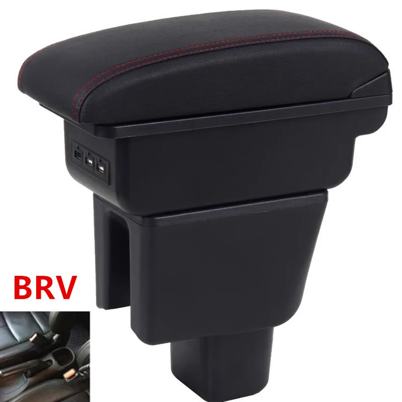 

For Honda BRV armrest box interior central Store content box products Armrest Storage car-styling accessories parts 15-18