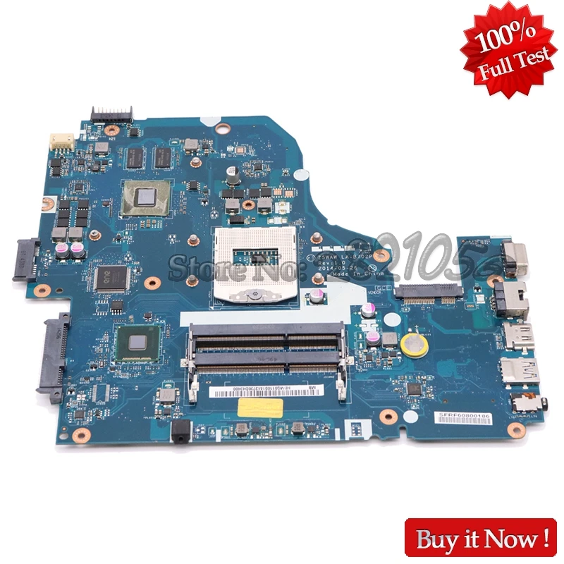 NOKOTION Z5WAW LA-B702P NBMQ011001 NB.MQ011.001 For Acer aspire E5-572G Main board DDR3 840M GPU free cpu | Компьютеры и офис