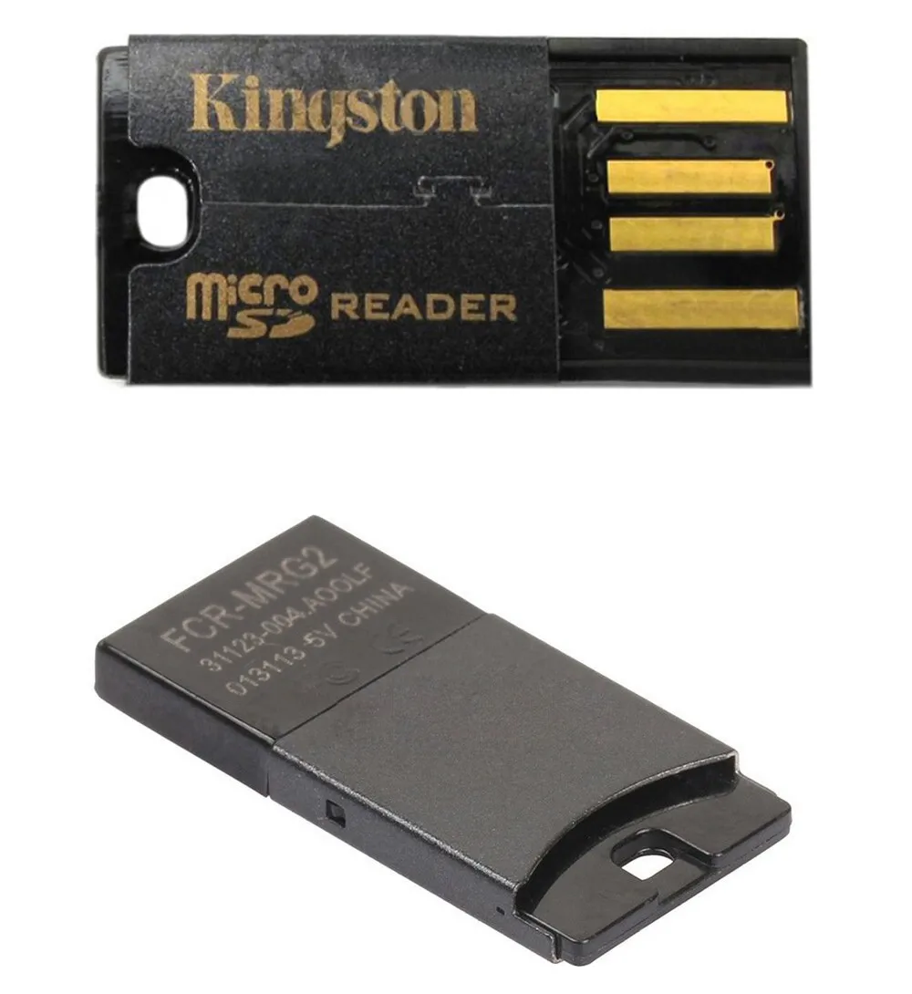 Kingston Карта Micro Sd Читатель microSD/microSDHC/microSDXC Карты USB 2.0 Адаптер FCR-MRG2
