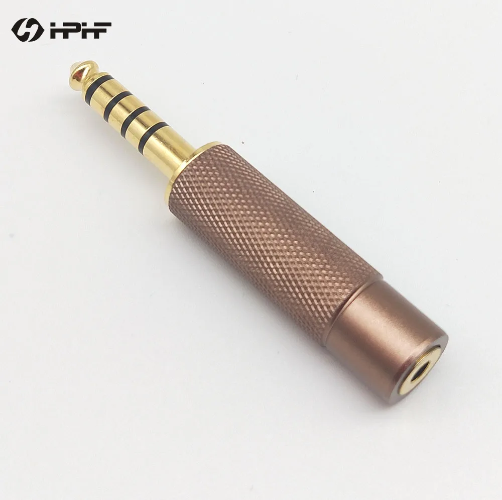 

HPHF Adapter 4.4mm 5 Pole Male Plug to 2.5mm 4 Pole Female Balanced Output Gold Plated For Sony NW-WM1Z/A Audio Stereo DIY