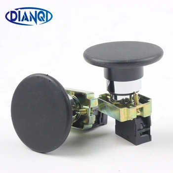 

DIANQI XB2 BR21 XB2-br21 mushroom head button push button switch 60mm momentary