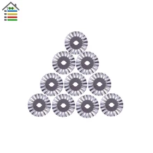 10pc 45mm Rotary Cutter Blade fit Olfa fiskar Roatry Cuuter Refill Pinking Lace Blades for Portable Paper Trimmer Sewing Tools