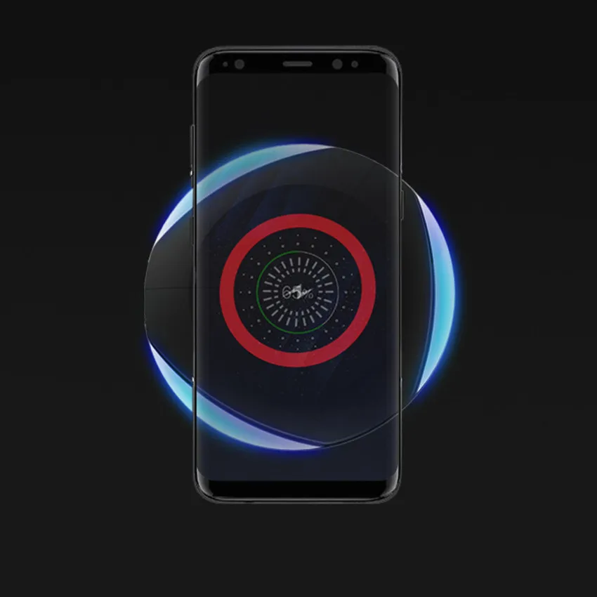 Fantasy Qi Wireless Charger Light Wifi Pad Led Lamp Induction Charging Inductive Mat For Huawei P30 Pro Xiaomi | Мобильные телефоны
