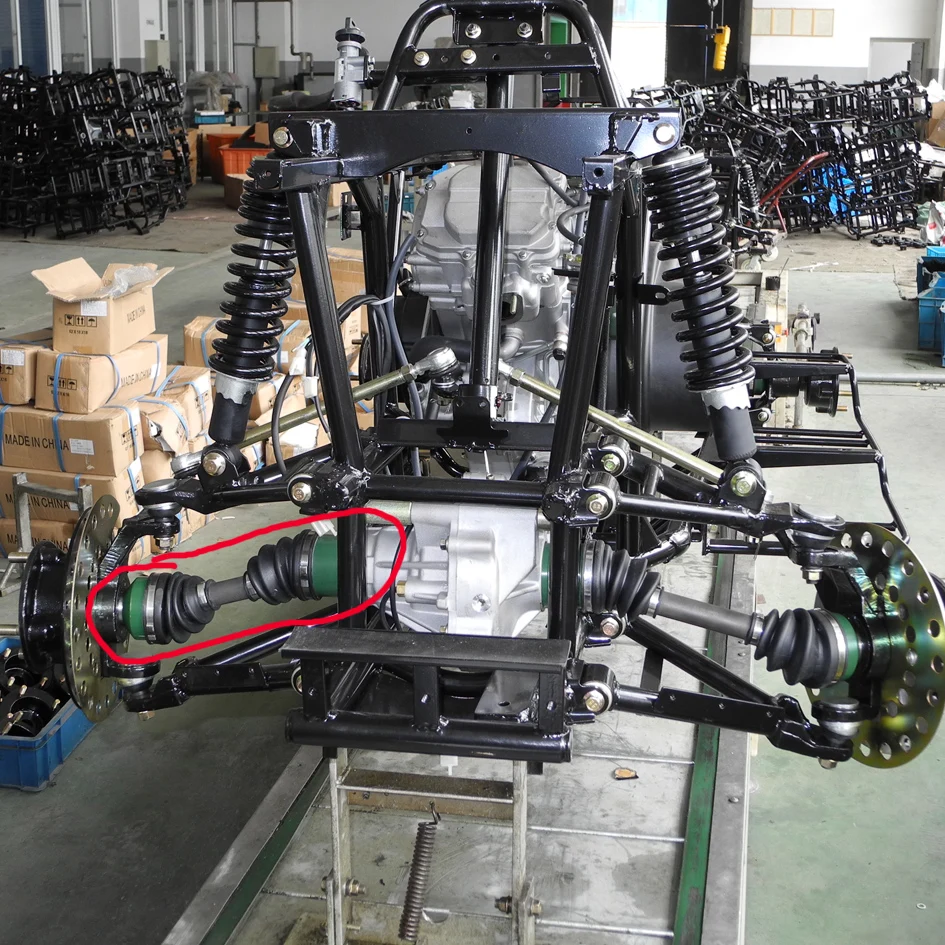 Front cv drive axle RH