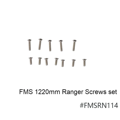 FMS 1220mm Ranger Trainer Screw Set FMSRN114 RC Airplane Model Hobby Plane Aircraft Avion Spare Parts Accessories FMS 1220mm Ranger Trainer Screw Set FMSRN114 RC Airplane Model Hobby Plane Aircraft Avion Spare Parts Accessories