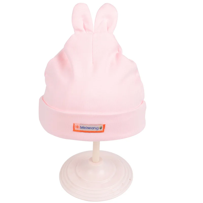 Spring Infant Hat Autumn Caps Colorful Cotton Caps Beanies For Girl Boy Winter Hedging Hats Cat Ear Hat Beanie Baby Accessories (20)