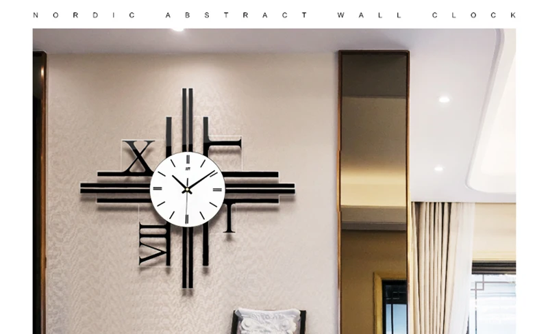 watch wall clock diy clock wood clock wall modern clock (12)