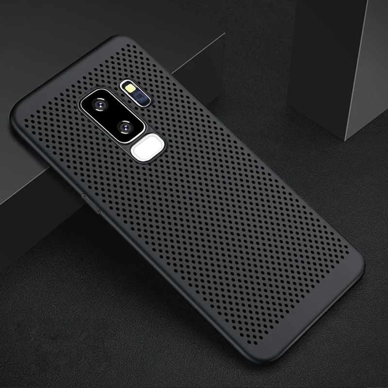 2019 Новый чехол для samsung Galaxy S10 Lite Plus PC phone Case S8 plus S9 NOTE 9 8 дышащий охлаждающий
