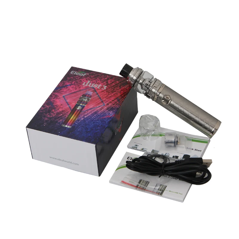 Оригинальный набор для вейпа Eleaf iJust 3 аккумулятор 3000 мА/ч с атомайзером ELLO Duro 6 5 мл