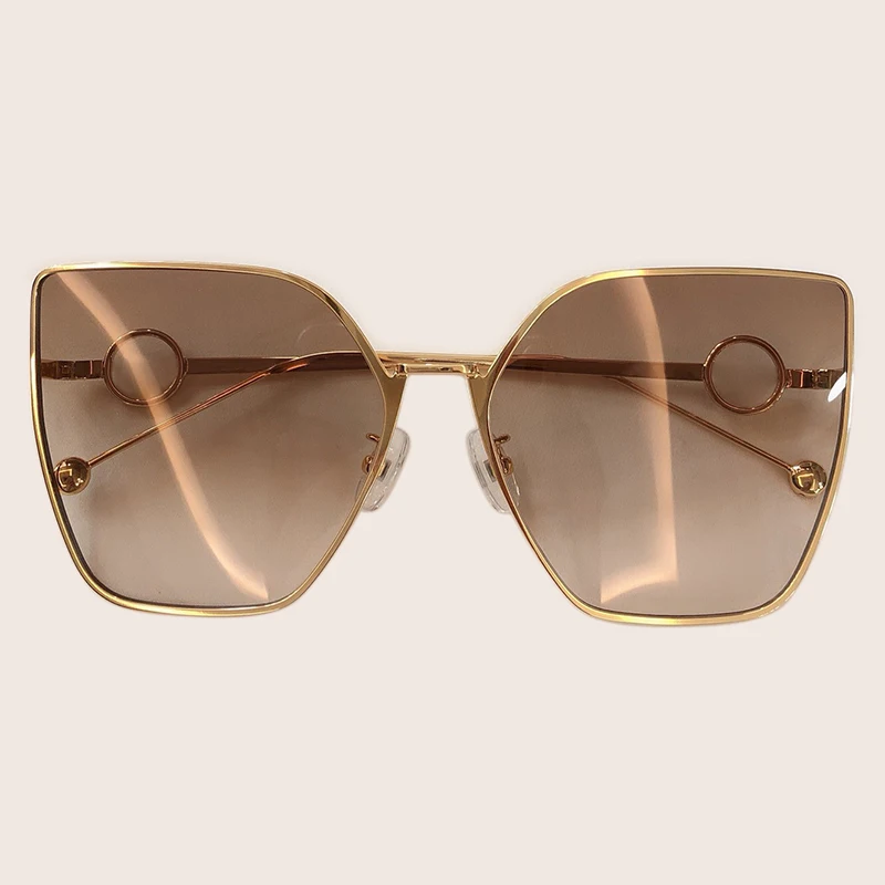 Винтажные Квадратные Солнцезащитные очки для женщин, стиль, кошачий глаз, металлическая оправа, солнцезащитные очки, Ретро стиль, Классические оттенки, женские, UV400