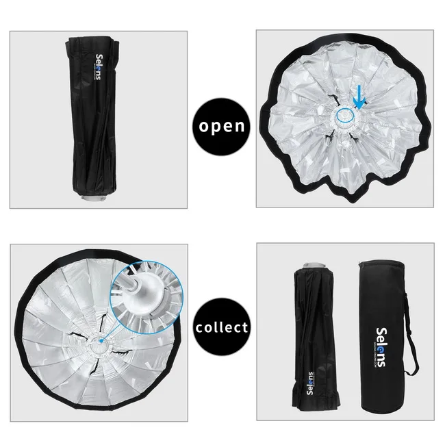 Portable 90cm Hexadecagon Photo Studio Softbox Umbrella for Speedlite Flash light Photography (14)