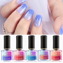 BORN PRETTY чувствительный к солнечному свету термальный лак для ногтей 6 мл серия Champs Elysees лак для ногтей Отшелушивающий меняющий цвет лак для ногтей