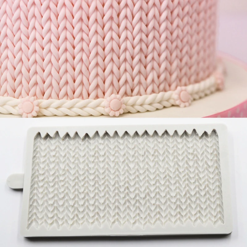 

Puppet Bear Knitted Trim Border Silicone Mold Fondant Mould Cake Decorating Tools Chocolate Molds, Sugarcraft, Kitchen Gadgets