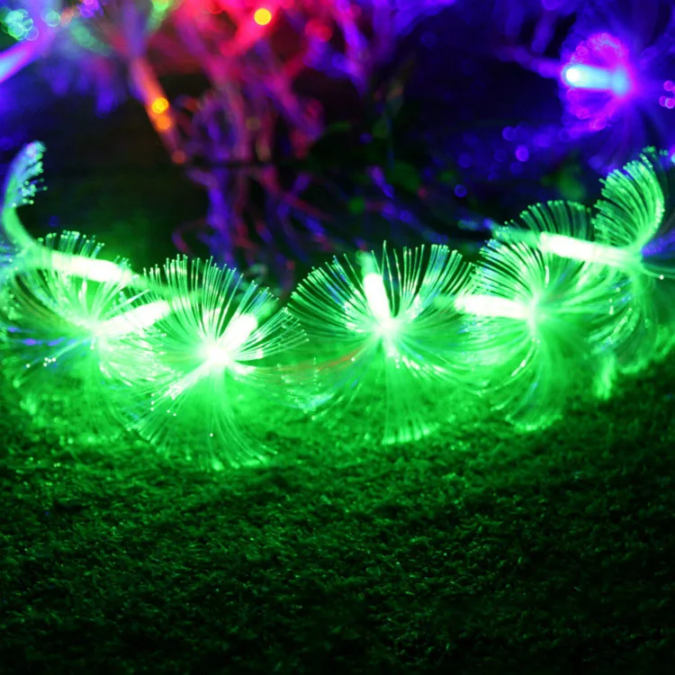 Наружного освещения SL-4 освещение строки Садоводство 5 м 20LED свет шнура в форме одуванчика праздник сад вечерние Свадебные украшения