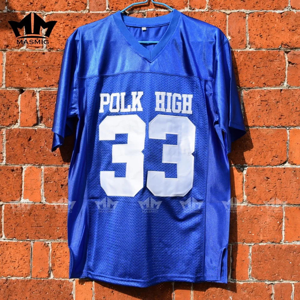 Married With Children Al Bundy 33 Polk High American Football Jersey Stitched