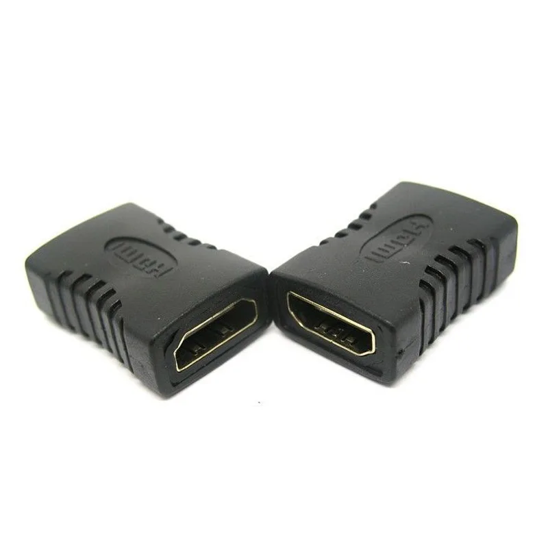 

HOT HDMI Female to Female F/F Coupler Extender Adapter Plug for 1080P Cable Extension Connector Converter TI99