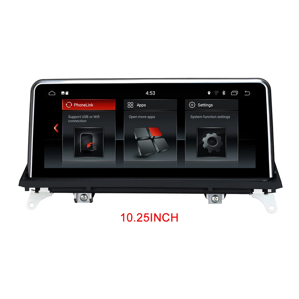 Excellent Naviodm android 9.0 8 core Car Multimedia Player car dvd gps player cars audio for BMW X5/E70/X6/E71 CCC 2007-2009 aux bt radio 4