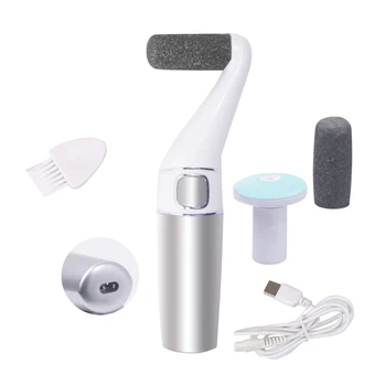

New USB Rechargeable Exfoliator Pedicure Machine Callus Remover Foot Care Roller Tool Pedicure File for Feet Heel Machine