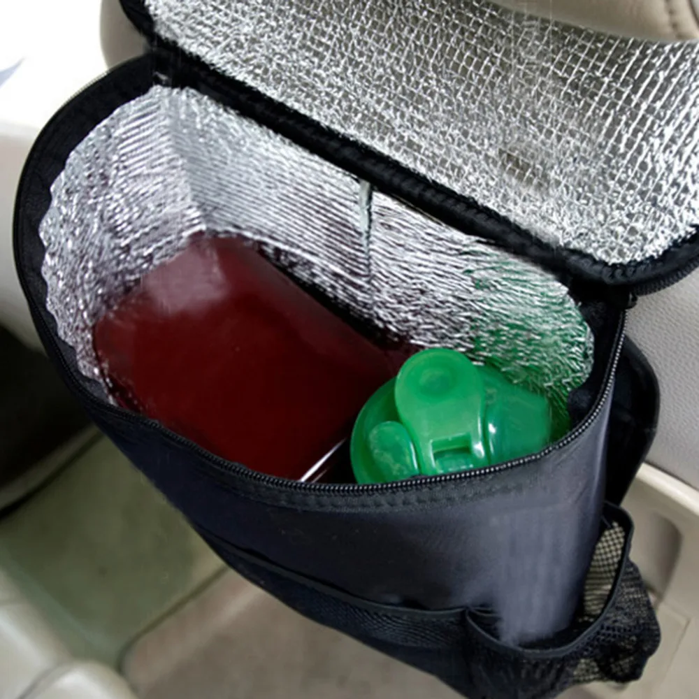 car multi pocket storage organizer arrangement bag of back seat of