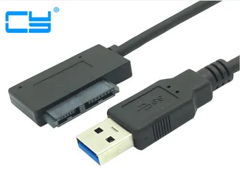 

10pcs/USB 3.0 TO SATA 13p Slimline 7+6 Pin 13 Pin Female DVD Adapter Cable