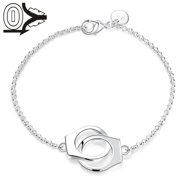 2017 Whole High Quality Silver Plated Bracelet Men Fashion 2017 Whole High Quality Silver Plated Bracelet Men Fashion Jewelry Handcuffs Bracelets For Women