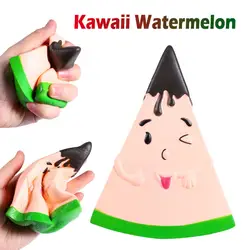 2019 Kawaii около 16 см мягкими арбуз выражение рост squeeze Мягкие эластичные аромат фруктов fun детские игрушки подарки F3