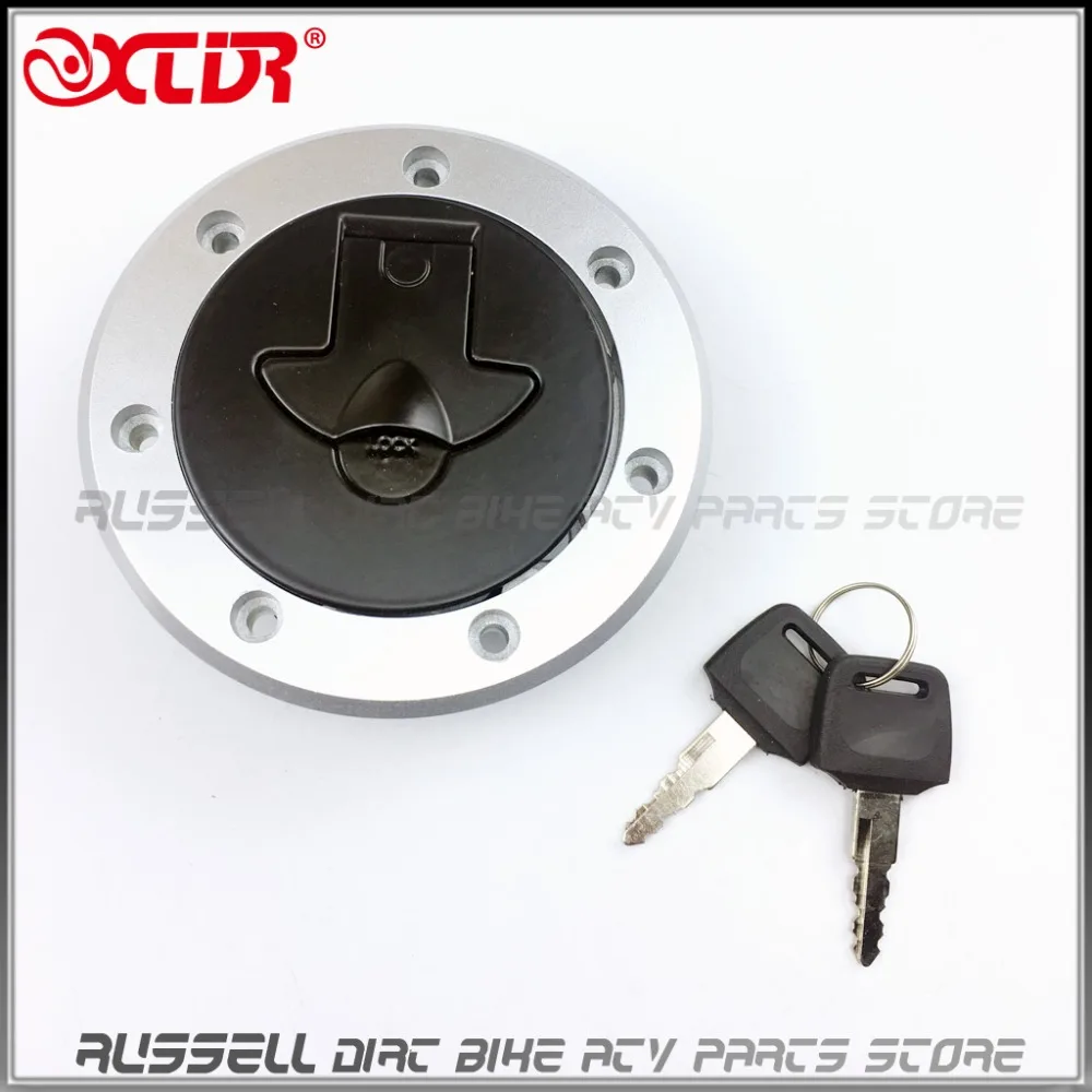 Fuel Gas Tank Cap Cover With Key For Kawasaki Ninja Zx6r Zx7r Zx9r