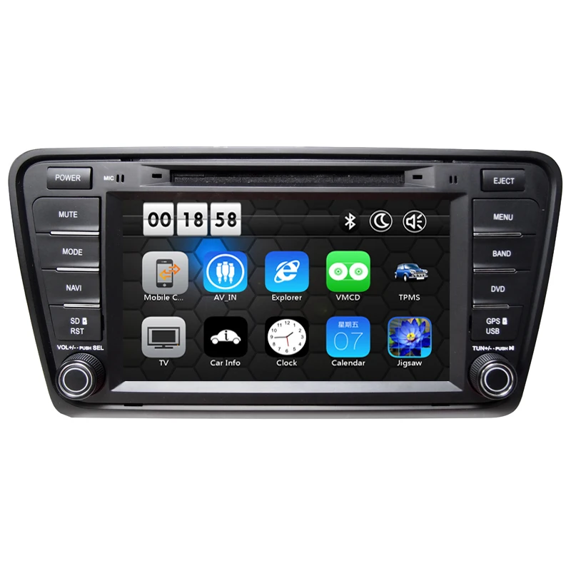 Sale 8" HD Touch Screen Wince Car DVD Player GPS Navigation System For VW Skoda Octavia III 2013 2014 2015 A7 Can Bus RDS Bluetooth 21