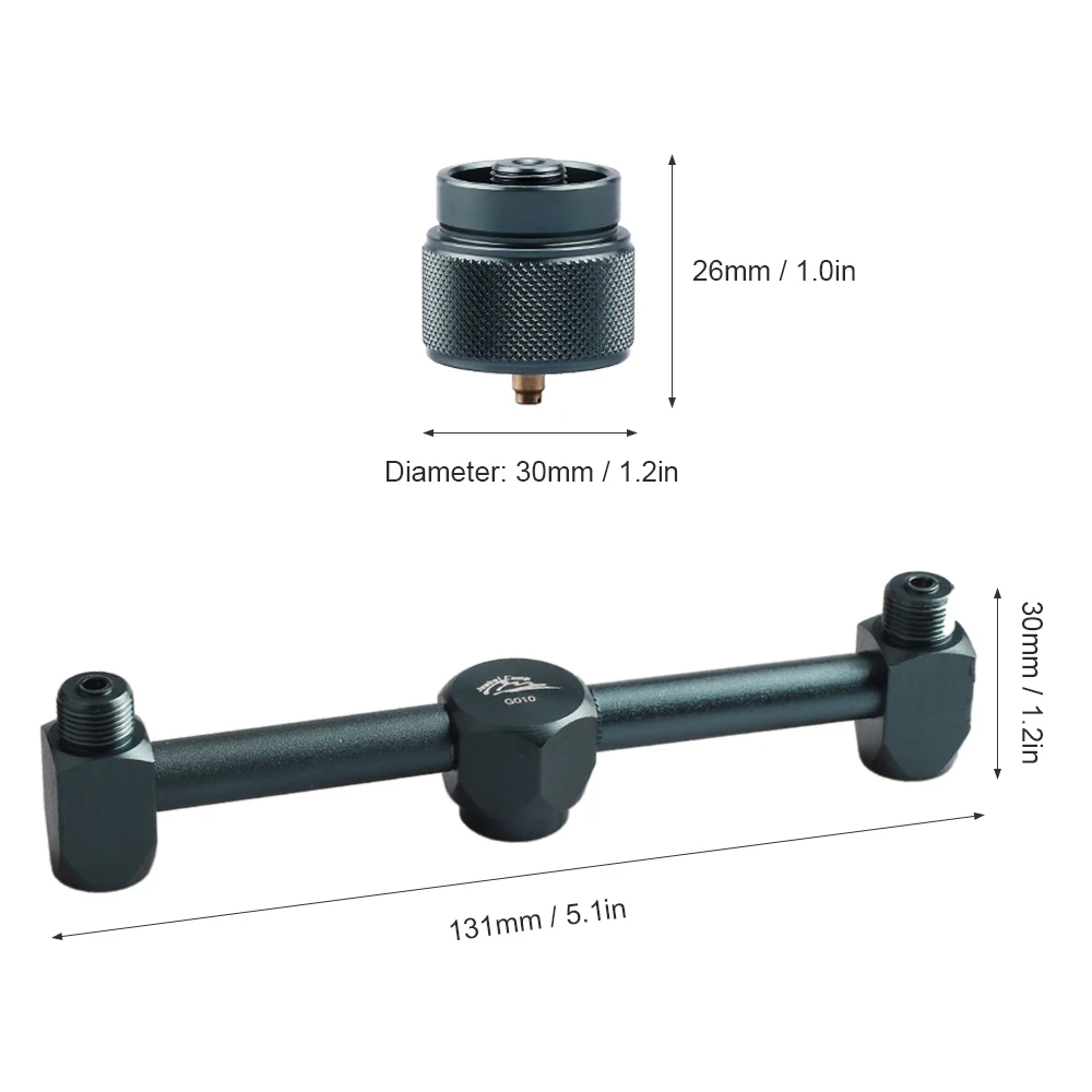 LPG канистра адаптер 1L Открытый Кемпинг пропан маленький резервуар вход EN417 Lindal клапан выход Многооборотная бутылка адаптер плита