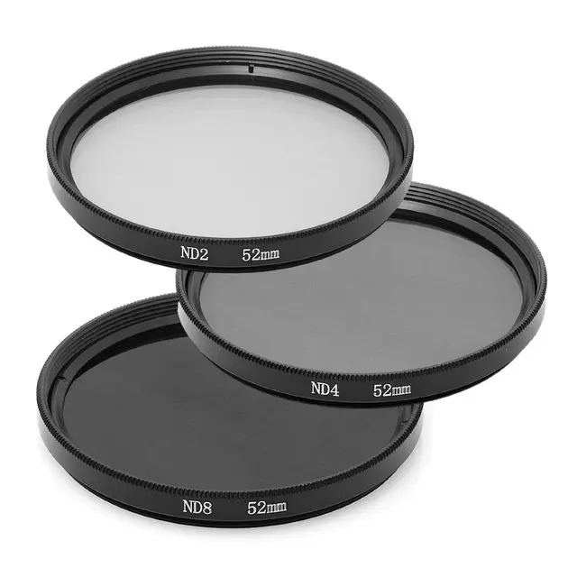 52mm ND2 ND4 ND8 Neutral Density Filter Set for Nikon D800 D700 D600 D300S D300 D7100 D7000