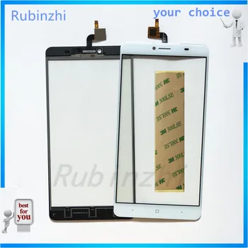 

RUBINZHI Phone Touch For DOOGEE Y6 Max Touch Screen Digitizer Sensor Front Glass Touch Panel Sensor Touchscreen 3m Stickers