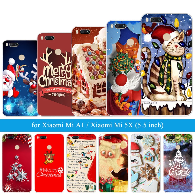 Чехол для Xiaomi Mi A1 MiA1 Мягкий ТПУ силиконовый чехол телефона защитный