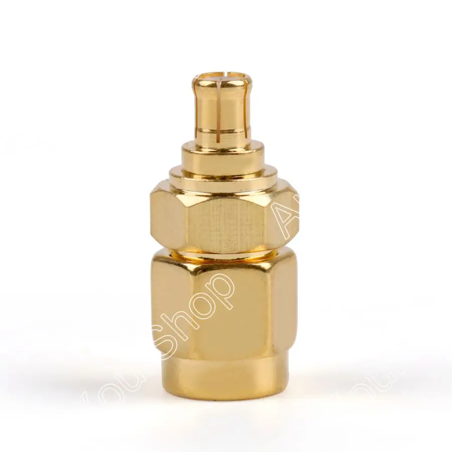 

Areyourshop RF Adapter SMA Male Plug Jack to MCX Male Gold-Plated RF Coax Adapter Connector 10PCS 50 Ohm New Arrival