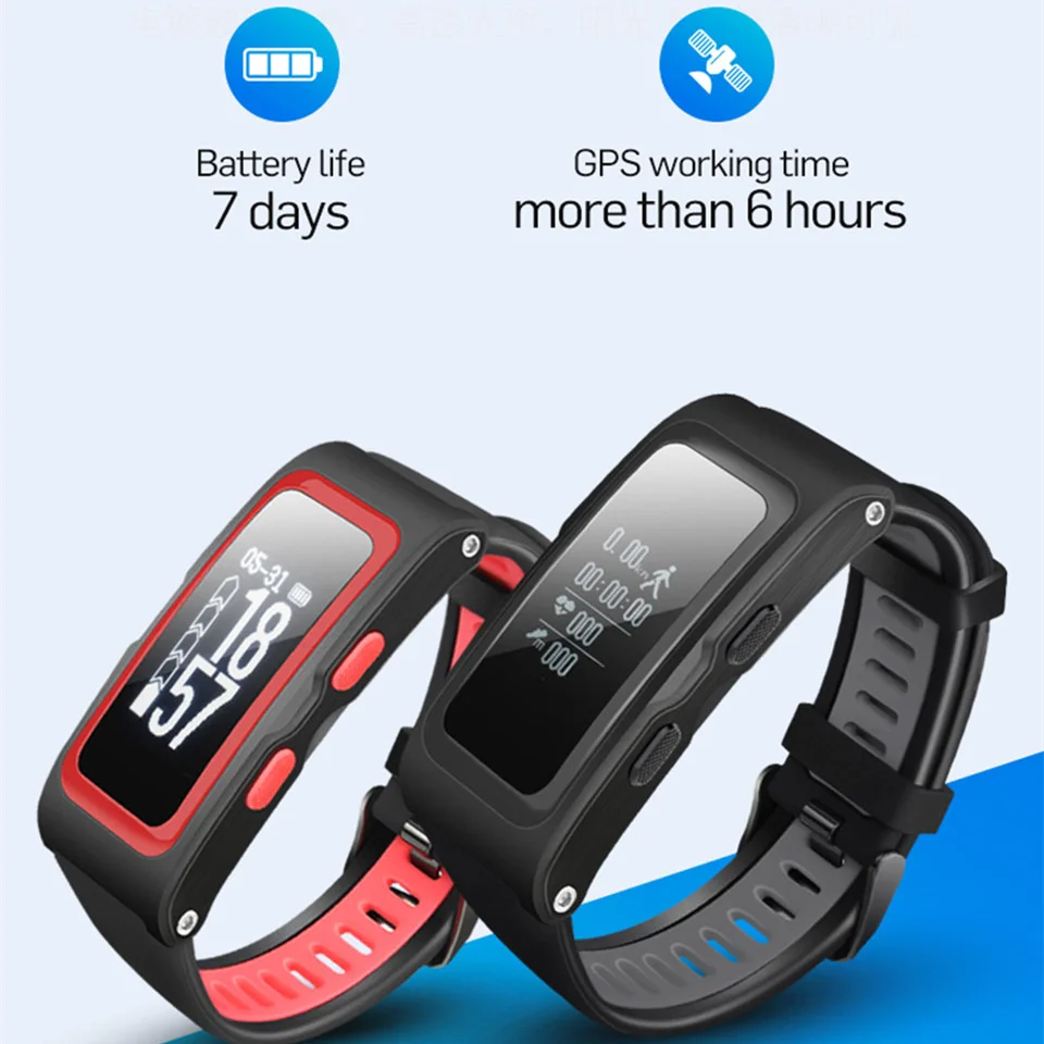 T28 fitness bracelet Independent GPS Trajectory Sports Bracelets Sports