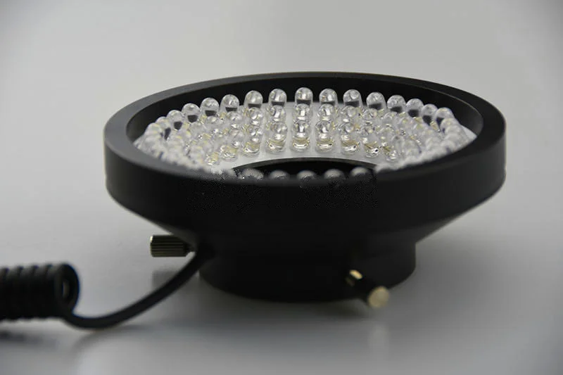 100*46 светодиодный светодиодные кольца угол наклона Регулируемый Яркость машины видения свет специальное освещение подсветка микроскопа