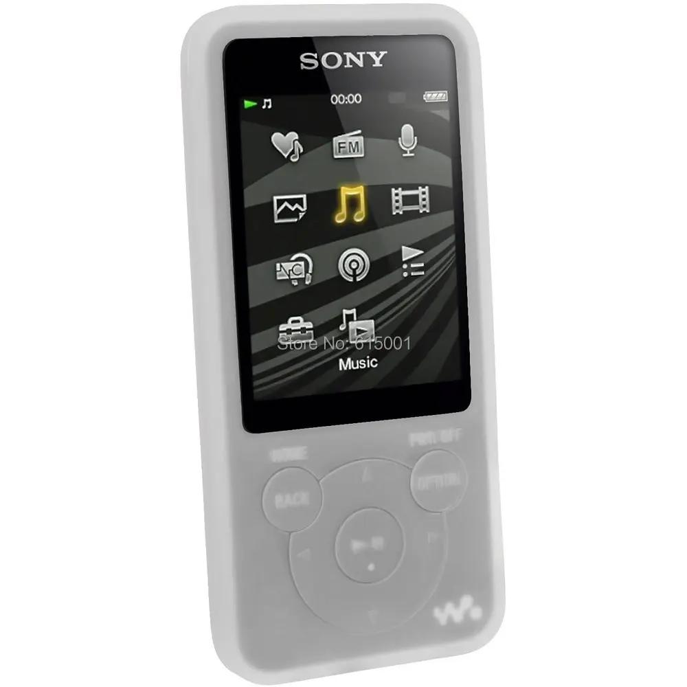 

Silicone soft shell Case for Sony MP3 Walkman NWZ-E583 NWZ-E584 NWZ-E585 S784 S785 S786 Rubber Gel Silicone Skin Case soft Cover
