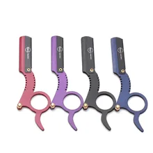 100 шт. AQIABI мужской бритвенный край для дома и салона прямая Классическая Опасная бритва борода бритвенный нож инструмент для удаления волос A6111