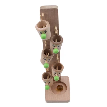 

Wooden Blocks Tree Marble Ball Run Track Game Baby Montessori Intelligence Educational Toy Birthday Xmas Gifts for Kids Children