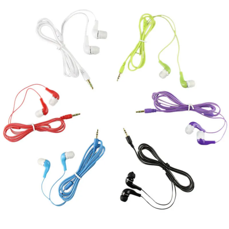 

3.5mm Stereo In Ear Earphone Earbud Headset For iPhone Universal Sports Earphone Running For Xiaomi for Samsung