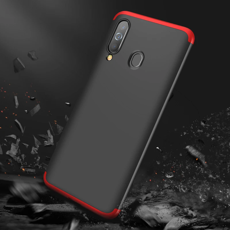 For Samsung Galaxy A60 Case Personality stitching Protection + Ultra Thin Protective Phone Back Cover For Galaxy A60 A 60 Coque