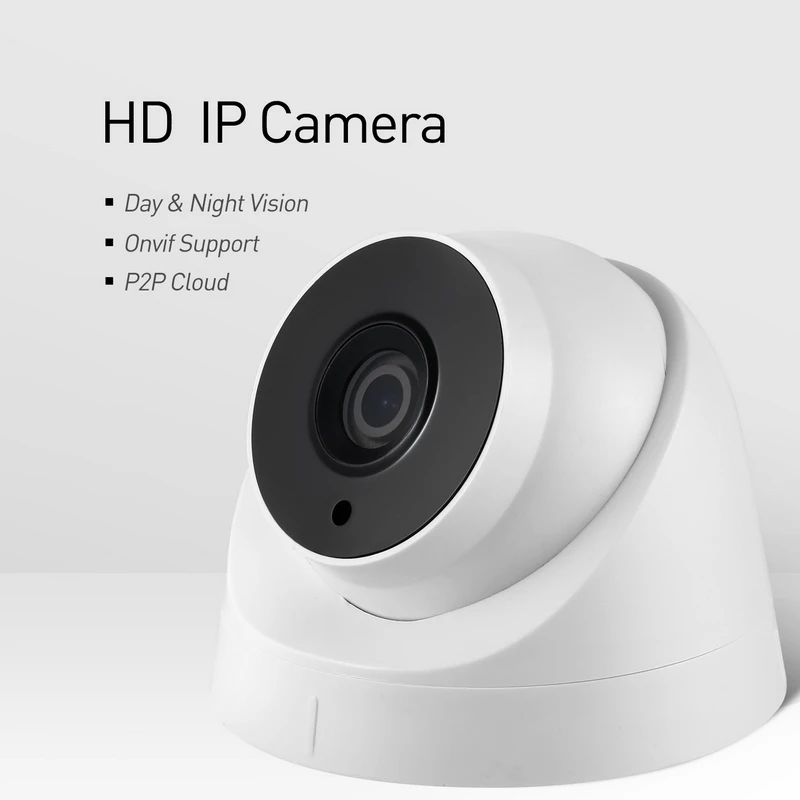 Купольная IP камера видеонаблюдения HD 1080P с 3 светодиодами|cctv cam|array led irarray |