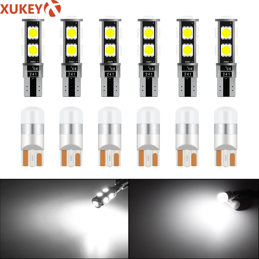 Xukey For VW Passat Jetta Golf Interior T10 W5W 168 Car LED Kit Map Dome Lights Door Number Plate For Hyundai solaris 194 Bulbs Xukey For VW Passat Jetta Golf Interior T10 W5W 168 Car LED Kit Map Dome Lights Door Number Plate For Hyundai solaris 194 Bulbs