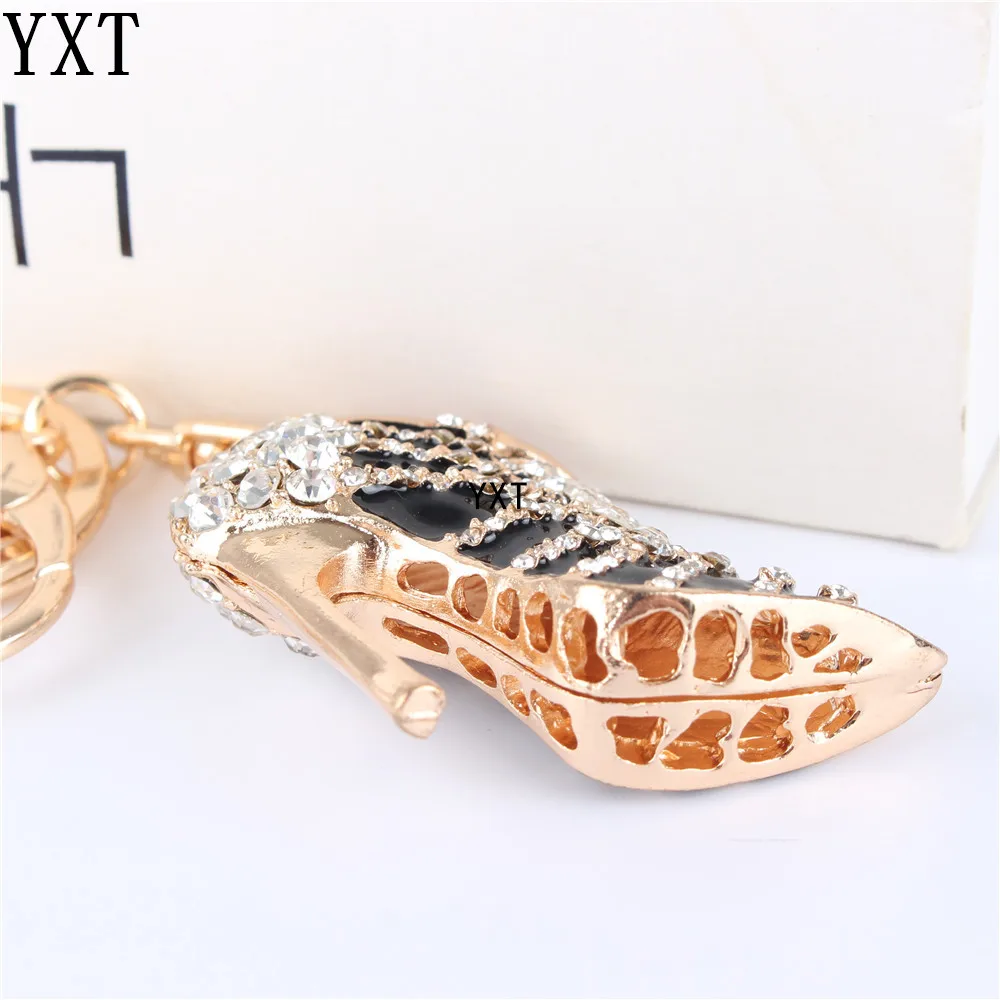Брелок для ключей на высоком каблуке со стразами|lovers gift|key chain accessorieskeyrings gifts |