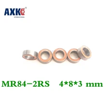 Mr84rs подшипник Abec-7 4*8*3 мм миниатюрные Mr84-2rs шарикоподшипники Rs Mr84 2rs с оранжевым герметичным L-840dd