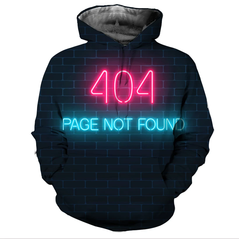 

REAL American SIZE 404 Not Found high quality 3D Sublimation Printing Hoody Hoodie Plus size 5xl 6xl