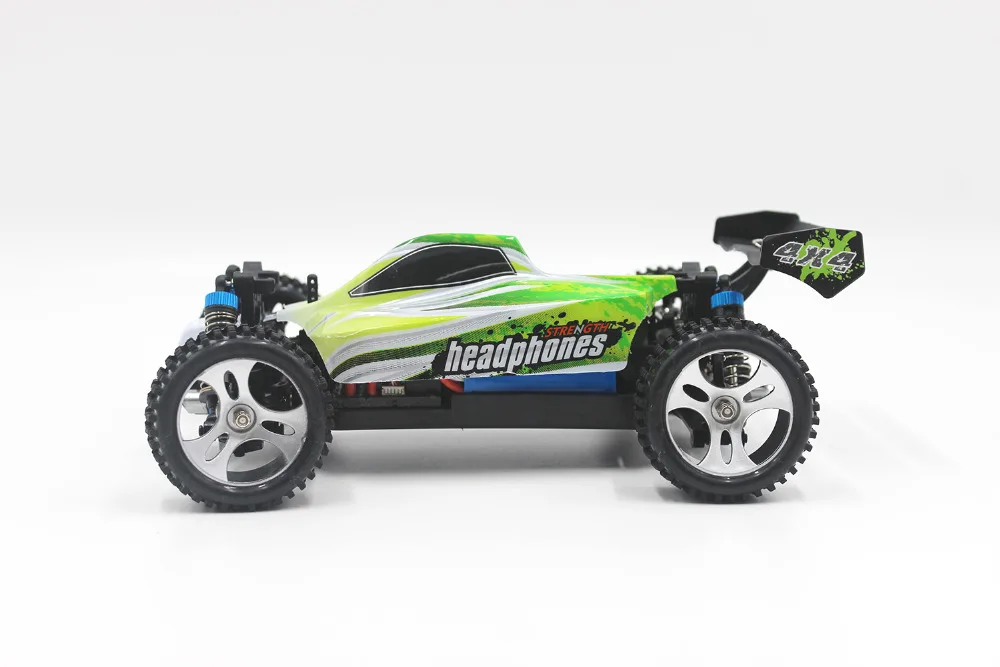 WLtoys A959-B 1/18 4WD Buggy Off Road 1:18 RC Car 70km/h 2.4G Radio Control Truck RTR RC Buggy With Battery A959 Updated Version