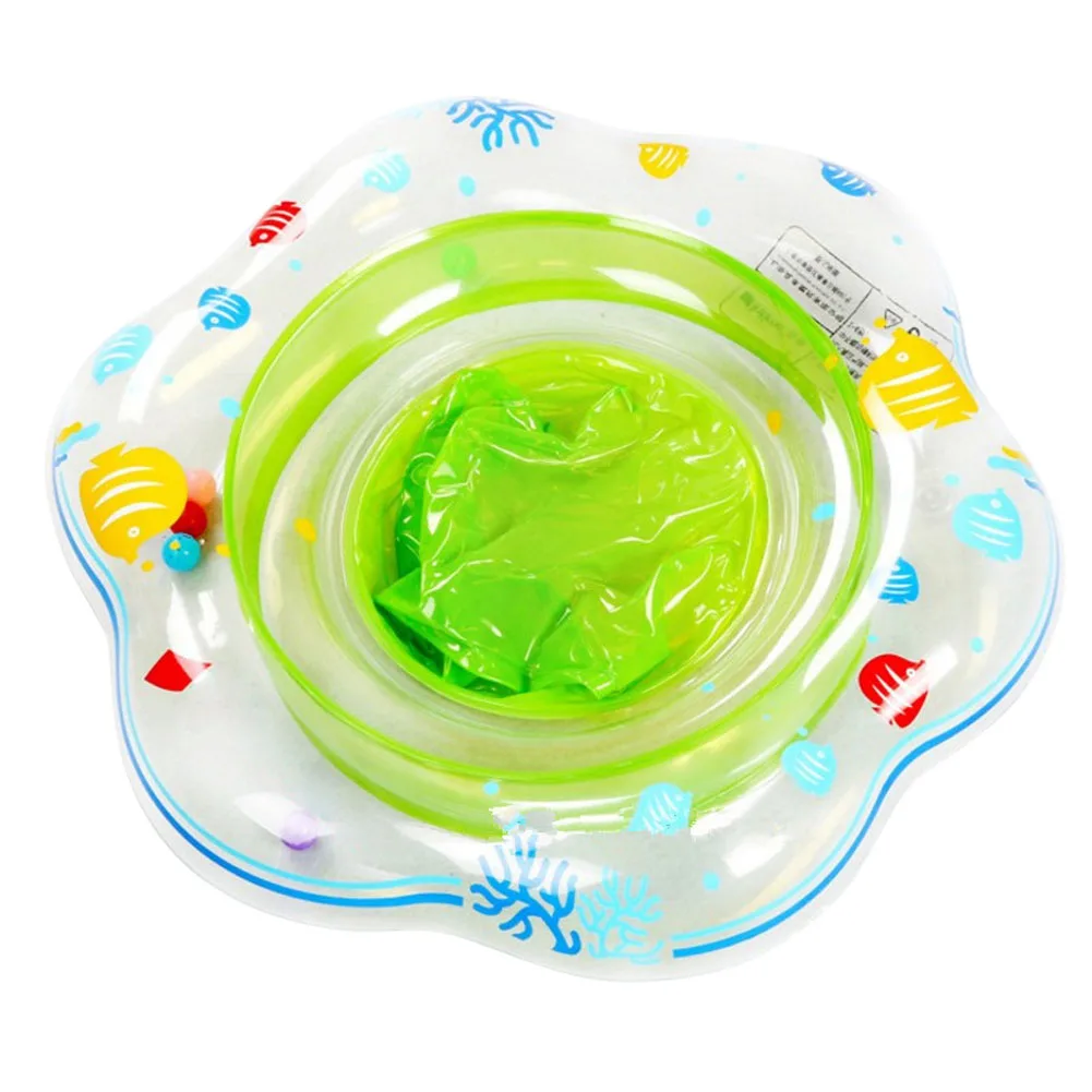 1 шт., детское надувной матрас для плавания, кольцо, тренажер, безопасная игрушка для бассейна, для плавания, для, ALS88 - Цвет: Зеленый